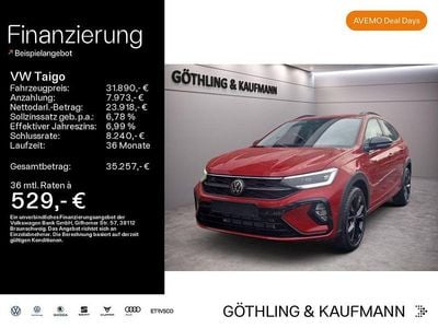 Usata VW Taigo R-line 150 CV (110 kW) 2024 Rosso SUV