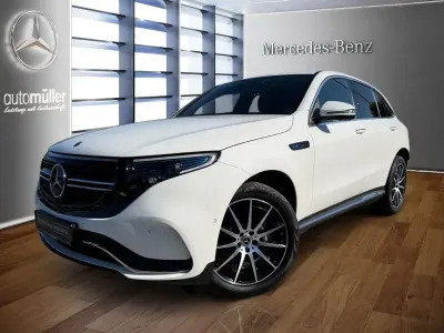 Gebraucht Mercedes EQC400 AMG line 300 kW (408 PS) 2022 Weiß SUV