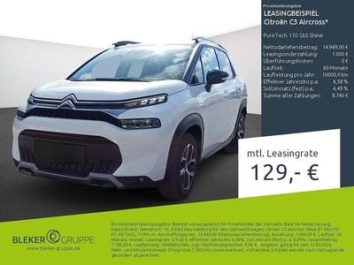 Usata Citroën C3 Aircross PureTech 110 CV (80 kW) 2024 Bianco SUV