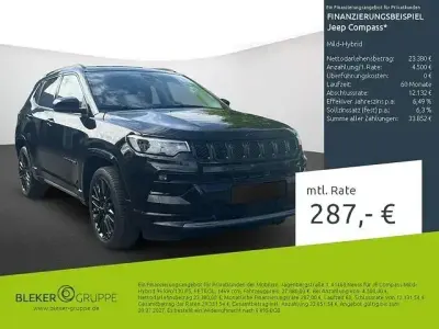 Gebraucht Jeep Compass 131 PS (96 kW) 2024 Black clear coat SUV