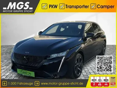 Gebraucht Peugeot 308 Allure 131 PS (96 kW) 2024 Lackierung schwarz perla nera/typ aussenverkleidung metalliclackierung Limousine