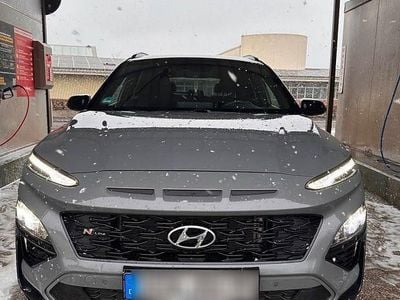 Gebraucht Hyundai Kona N Line 120 PS (88 kW) 2021 Grau SUV