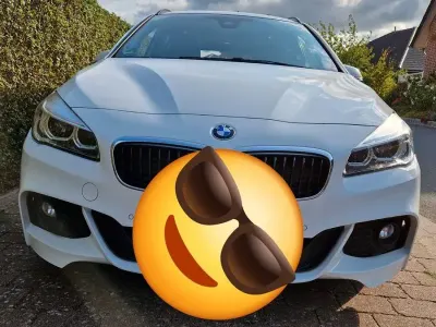 Gebraucht BMW 218 Gran Tourer M Sport 150 PS (110 kW) 2016 Weiß Van / Kleinbus