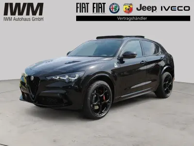 Neu Alfa Romeo Stelvio Quadrifoglio 519 PS (381 kW) 2025 Nero vulcano SUV