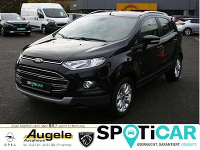 Schwarz Gebraucht 2017 Ford Ecosport Titanium SUV | 9.500 € (Fairer Preis)