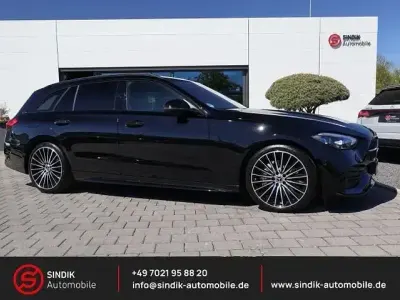 Brugt Mercedes C300 AMG 258 HK (189 kW) 2023 Sort Stationcar
