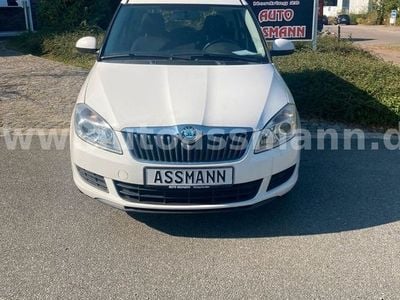 Gebraucht Skoda Roomster Ambition 90 PS (66 kW) 2012 Weiß Van / Kleinbus