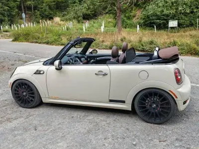 Gebraucht Mini John Cooper Works Cabriolet 211 PS (155 kW) 2009 Weiß Cabrio