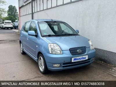 Gebraucht Kia Picanto EX 65 PS (47 kW) 2005 Blau Kleinwagen