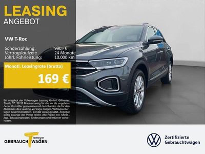 Second-hand VW T-Roc Style 116 CP (85 kW) 2024 Gri SUV