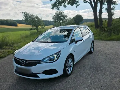 Gebraucht Opel Astra 145 PS (106 kW) 2019 Weiß Kombi