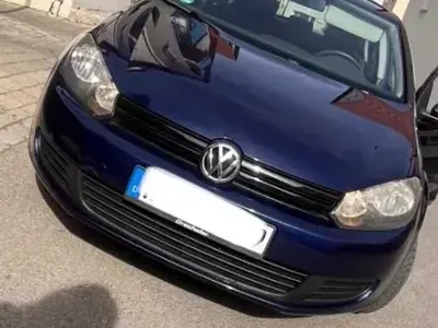 Gebraucht VW Golf VI Comfortline 102 PS (75 kW) 2009 Blau Kombi