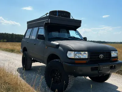 Gebraucht Toyota Land Cruiser 167 PS (122 kW) 1996 Grau SUV