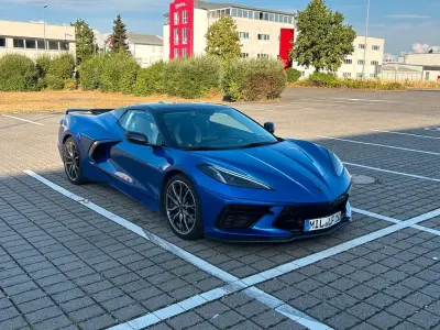 Gebraucht Corvette Stingray 481 PS (353 kW) 2023 Blau Cabrio