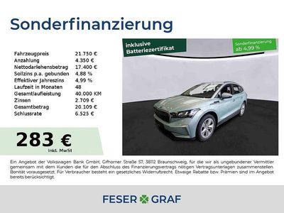 Gebraucht Skoda Enyaq iV 108 kW (148 PS) 2023 Silber SUV