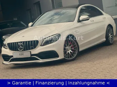 Używany Mercedes C63S AMG AMG 510 KM (375 kW) 2020 Biały Sedan/Limuzyna