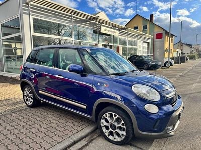 Gebraucht Fiat 500L Pop Star 95 PS (69 kW) 2015 Blau Van / Kleinbus