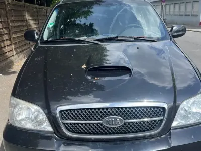 Gebraucht Kia Carnival 2005 Schwarz Van / Kleinbus
