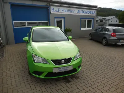 Gebraucht Seat Ibiza SC Style 86 PS (63 kW) 2012 Grün Kleinwagen
