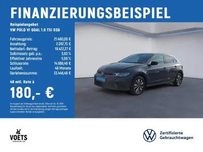 Gebraucht VW Polo Goal 95 PS (69 kW) 2025 Grau Kleinwagen