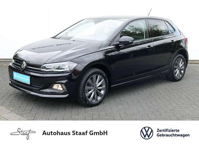 Gebraucht VW Polo Highline 110 PS (80 kW) 2021 Deep black perleffekt Kleinwagen