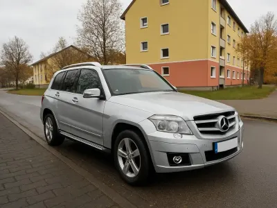 Używany Mercedes GLK220 170 KM (125 kW) 2009 Srebrny SUV