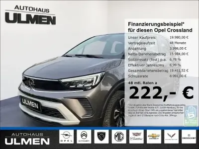 Brugt Opel Crossland Elegance 131 HK (96 kW) 2023 Grå SUV