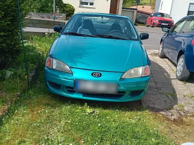 Second-hand Toyota Paseo 90 CP (66 kW) 1998 Albastru Coupe