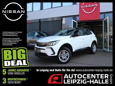 Gebraucht Opel Grandland X GS Line 131 PS (96 kW) 2023 Banquise weiss/ schwarz metall SUV