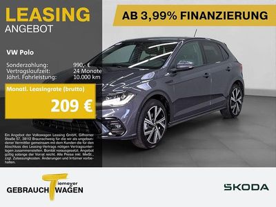 Usata VW Polo R-line 110 CV (80 kW) 2023 Grigio Utilitaria