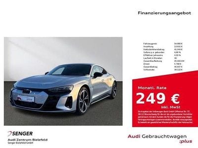 Gebraucht Audi e-tron GT quattro Comfort 350 kW (476 PS) 2023 Florettsilber metallic Limousine