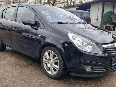 Gebraucht Opel Corsa Edition 90 PS (66 kW) 2008 Schwarz Kleinwagen