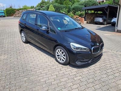 Schwarz Gebraucht 2021 BMW 218 Gran Tourer Sport Line Van / Kleinbus | 12.999 € (Guter Preis)