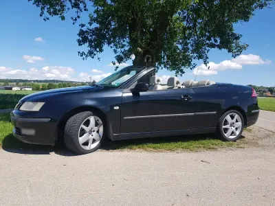 Usata Saab 9-3 Cabriolet 150 CV (110 kW) 2007 Nero Cabrio
