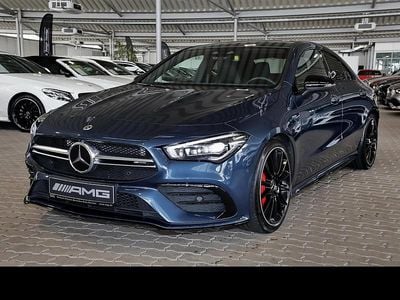Gebraucht Mercedes CLA35 AMG AMG 306 PS (225 kW) 2023 Denimblau metallic Coupé