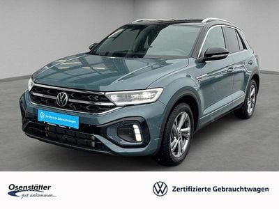Blau Gebraucht 2025 VW T-Roc R-line SUV | 29.870 € (Superpreis)