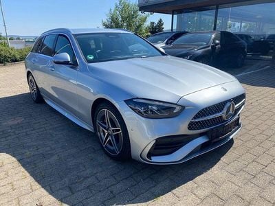 Gebraucht Mercedes C200 AMG line 163 PS (119 kW) 2022 Silber Limousine