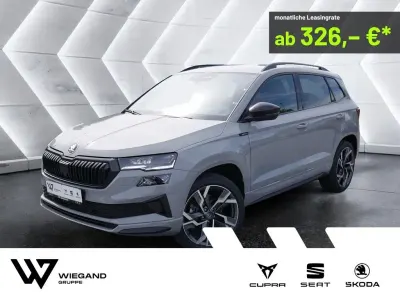 Neu Skoda Karoq SportLine 190 PS (139 kW) 2026 Grau SUV