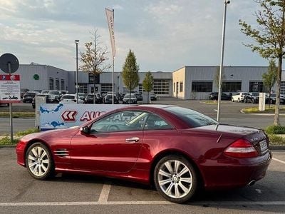 Usata Mercedes SL350 272 CV (200 kW) 2008 Rosso Cabrio
