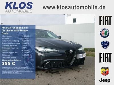 Schwarz Gebraucht 2023 Alfa Romeo Giulia Competizione Limousine | 39.990 € (Fairer Preis)
