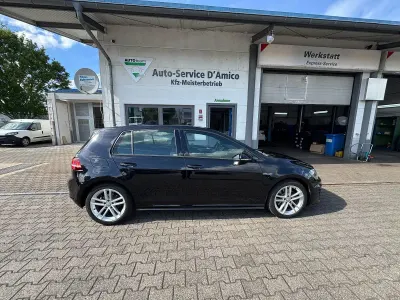 Gebraucht VW Golf VII GTD 184 PS (135 kW) 2016 Schwarz Limousine