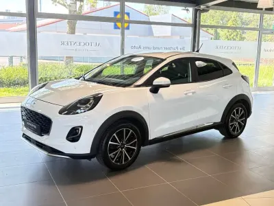 Gebraucht Ford Puma Titanium 125 PS (91 kW) 2020 Weiß SUV