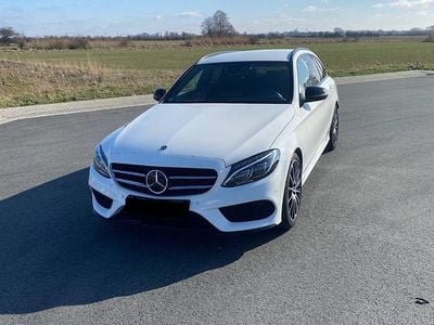 Weiß Gebraucht 2018 Mercedes C250 AMG Kombi | 22.999 € (Etwas zu teuer)