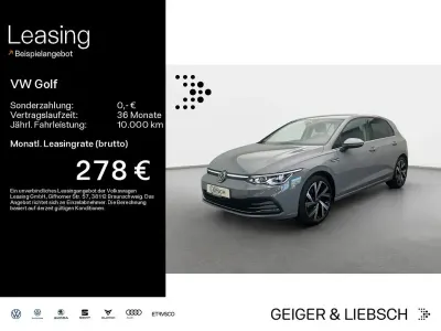 Gebraucht VW Golf VIII Style 131 PS (96 kW) 2024 Mondsteingrau Limousine