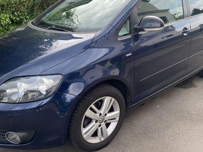 Gebraucht VW Golf Plus Cross Match 80 PS (58 kW) 2013 Blau Van / Kleinbus