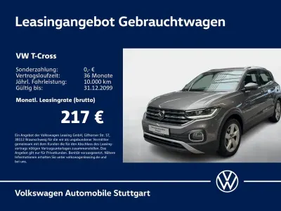 Gebraucht VW T-Cross Style 110 PS (80 kW) 2021 Grau SUV
