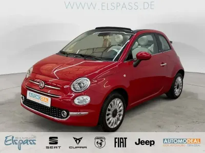Gebraucht Fiat 500C Lounge 69 PS (50 kW) 2019 Passione rot) (rot Cabrio