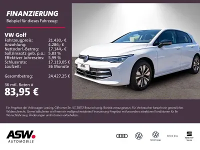 Gebraucht VW Golf VIII Goal 116 PS (85 kW) 2025 Pure white Limousine