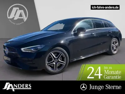 Brugt Mercedes CLA250e Shooting Brake AMG 163 HK (119 kW) 2025 Sort Stationcar