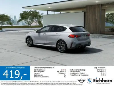 Nowe BMW 120 M Sport 156 KM (114 kW) 2026 Szary Hatchback